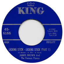 Load image into Gallery viewer, James Brown &amp; The Famous Flames : Licking Stick - Licking Stick (7&quot;, Single, Ind)