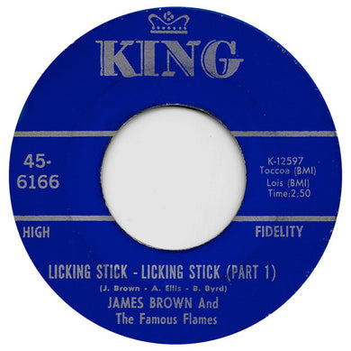 James Brown & The Famous Flames : Licking Stick - Licking Stick (7