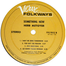 Load image into Gallery viewer, Herb Metoyer : Something New (LP, Album)