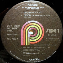 Load image into Gallery viewer, Percy Faith &amp; His Orchestra : Soft Lights And Sweet Music (LP, RE)