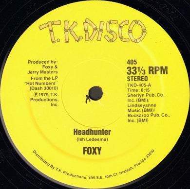 Foxy : Headhunter / Lady Of The Streets (12