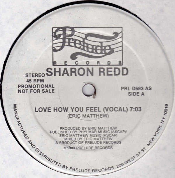 Sharon Redd : Love How You Feel (12