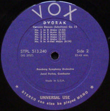 Load image into Gallery viewer, Antonín Dvořák, Bamberger Symphoniker, Jonel Perlea : Slavonic Dances (LP, Album)