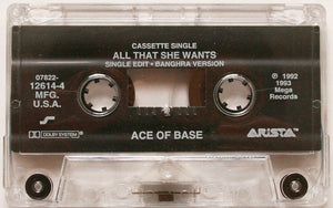 Ace Of Base : All That She Wants (Cass, Single)