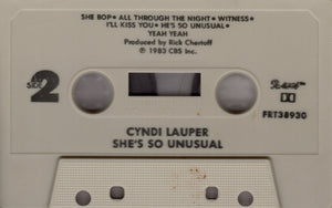 Cyndi Lauper : She's So Unusual (Cass, Album, Dol)