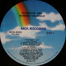 Load image into Gallery viewer, Wishbone Ash : Number The Brave (LP, Album, Glo)