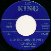 Load image into Gallery viewer, James Brown &amp; The Famous Flames : Licking Stick - Licking Stick (7&quot;, Single, Ind)