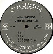 Load image into Gallery viewer, Conlon Nancarrow : Studies For Player Piano (LP, Album)
