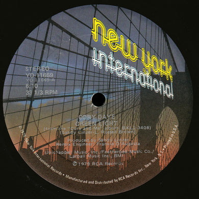 Cory Daye : Green Light (12