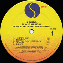 Load image into Gallery viewer, Laid Back : Play It Straight (LP, Album)