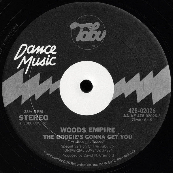 Woods Empire : The Boogie's Gonna Get You (12