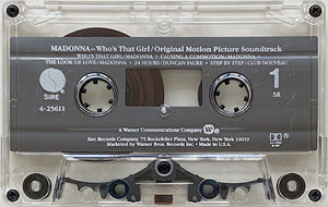 Madonna : Who's That Girl (Original Motion Picture Soundtrack) (Cass, Album, Dol)