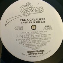 Load image into Gallery viewer, Felix Cavaliere : Castles In The Air (LP, Album, Promo)
