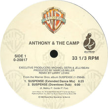 Load image into Gallery viewer, Anthony And The Camp : Suspense (12&quot;, Maxi)