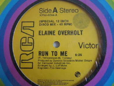 Elaine Overholt : Run To Me (12