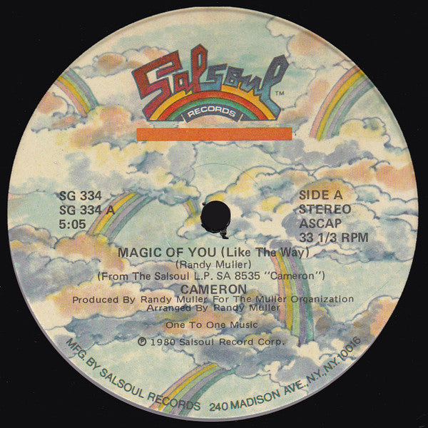 Rafael Cameron : Magic Of You (Like The Way) / Get It Off (12