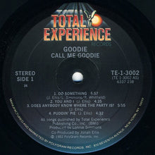 Load image into Gallery viewer, Goodie : Call Me Goodie (LP, Album)
