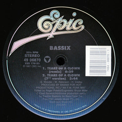 Bassix : Tears Of A Clown / Fake 'N' Move (12