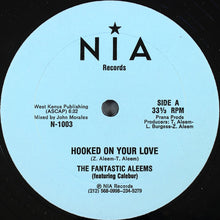 Load image into Gallery viewer, Aleem : Hooked On Your Love (12&quot;, Single, Lig)