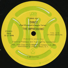 Load image into Gallery viewer, The Impressions : Dance (12&quot;, Promo)