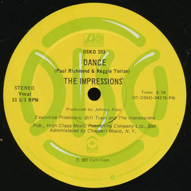 The Impressions : Dance (12