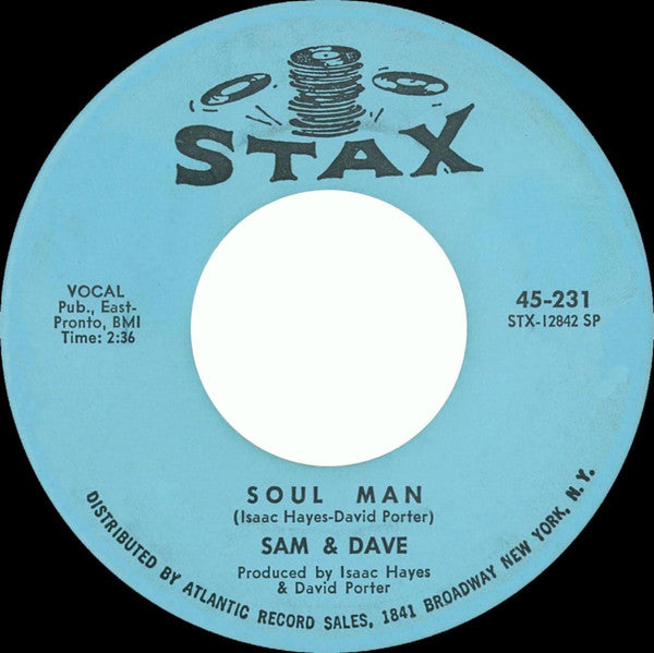 Sam & Dave : Soul Man / May I Baby (7