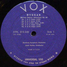 Load image into Gallery viewer, Antonín Dvořák, Bamberger Symphoniker, Jonel Perlea : Slavonic Dances (LP, Album)