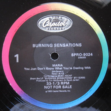 Burning Sensations : Maria (You Just Don't Know What You're Dealing With) (12