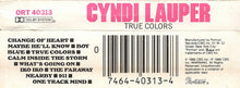 Load image into Gallery viewer, Cyndi Lauper : True Colors (Cass, Album, Dol)