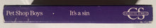 Load image into Gallery viewer, Pet Shop Boys : It’s A Sin (Cass, Single, Dol)