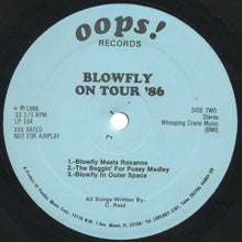 Load image into Gallery viewer, Blowfly : Blowfly On Tour &#39;86 (LP, Album, Blu)