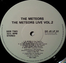 Load image into Gallery viewer, The Meteors (2) : Live II (LP, Album)