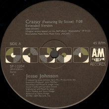 Load image into Gallery viewer, Jesse Johnson Featuring Sly Stone : Crazay (12&quot;, Single)