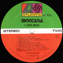 Load image into Gallery viewer, Montana : I Love Music (LP, Album)