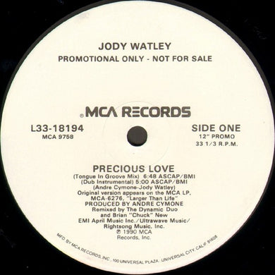 Jody Watley : Precious Love (12