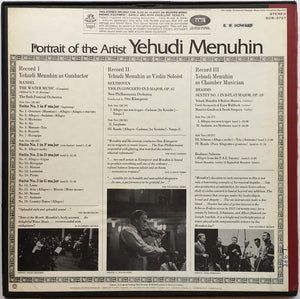 Yehudi Menuhin : Yehudi Menuhin · Portrait Of The Artist (3xLP, Boo + Box)