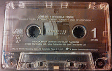 Load image into Gallery viewer, Genesis : Invisible Touch (Cass, Album, AR,)