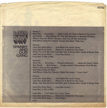Load image into Gallery viewer, Spanky &amp; Our Gang : Lazy Day / (It Ain't Necessarily) Byrd Avenue (7", Single, RP)