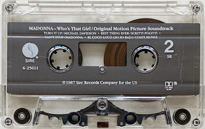 Madonna : Who's That Girl (Original Motion Picture Soundtrack) (Cass, Album, Dol)