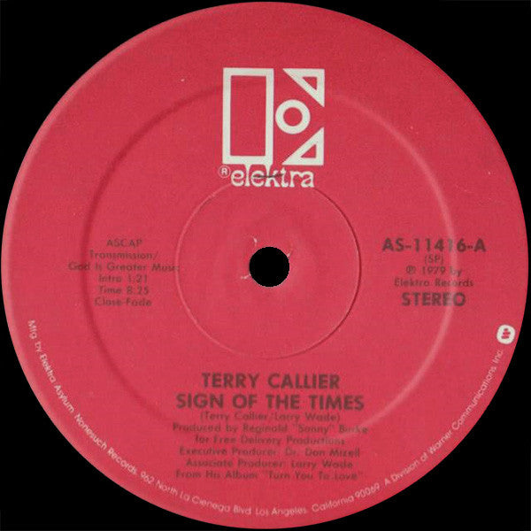 Terry Callier : Sign Of The Times / Occasional Rain (12