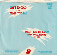 Load image into Gallery viewer, The Rolling Stones : She's So Cold (7", Spe)