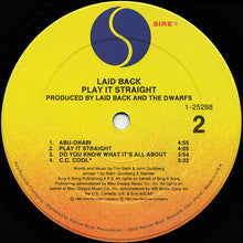 Load image into Gallery viewer, Laid Back : Play It Straight (LP, Album)