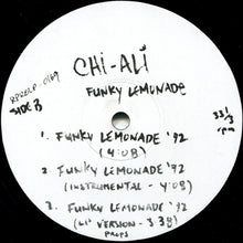 Load image into Gallery viewer, Chi-Ali : Let The Horns Blow &#39;92 / Funky Lemonade &#39;92 (12&quot;, Promo)
