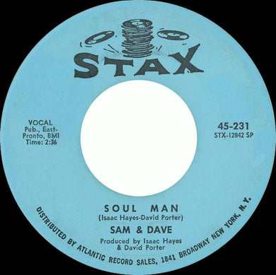 Sam & Dave : Soul Man / May I Baby (7