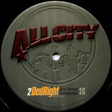 Load image into Gallery viewer, All City : Ded Right (12&quot;, Promo)