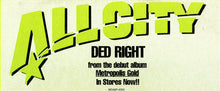 Load image into Gallery viewer, All City : Ded Right (12&quot;, Promo)