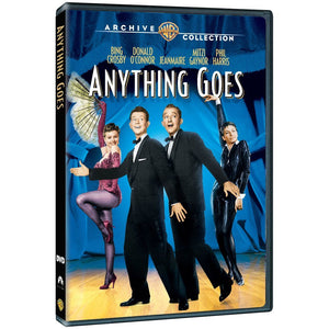 Anything Goes - DVD - 1956 Bing Crosby, Donald O'Connor, Jeanmaire, Mitzi Gaynor