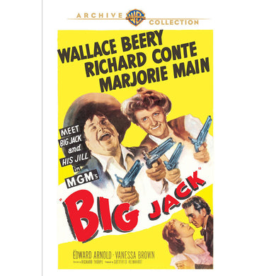 Big Jack - DVD - 1949 Wallace Beery, Richard Conte, Marjorie Main, Edward Arnold