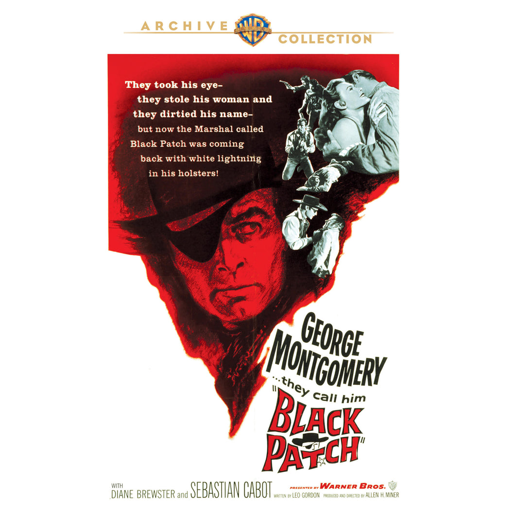 Black Patch - DVD - 1957 George Montgomery, Diane Brewster, Sebastian Cabot