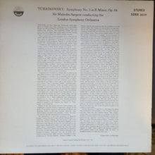 Load image into Gallery viewer, Pyotr Ilyich Tchaikovsky - The London Symphony Orchestra, Sir Malcolm Sargent : Symphony No. 5, In E Minor, Opus 64 (LP, Album)